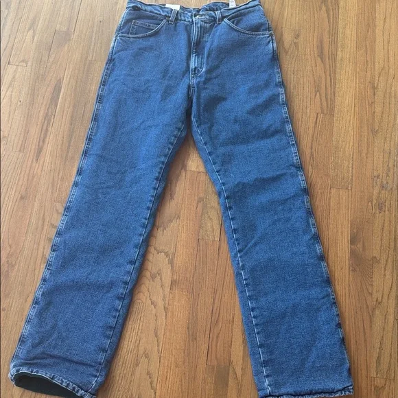 Wrangler Fleeced Lined Jeans 34-34 | Relaxed Fit 34-34 NWT - Picture 4 of 6